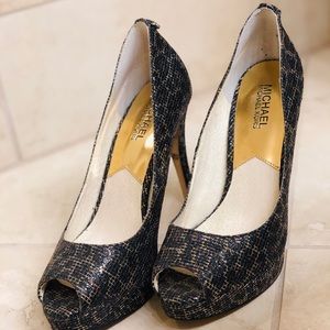 Michael Kors Open Toe Heels